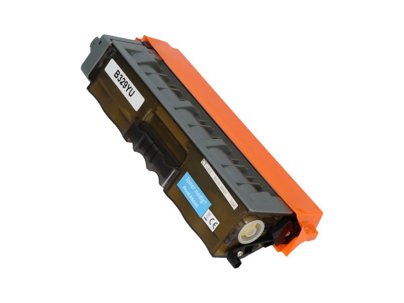 Toner compatible Brother TN-329Y Amarillo - Alta capacidad