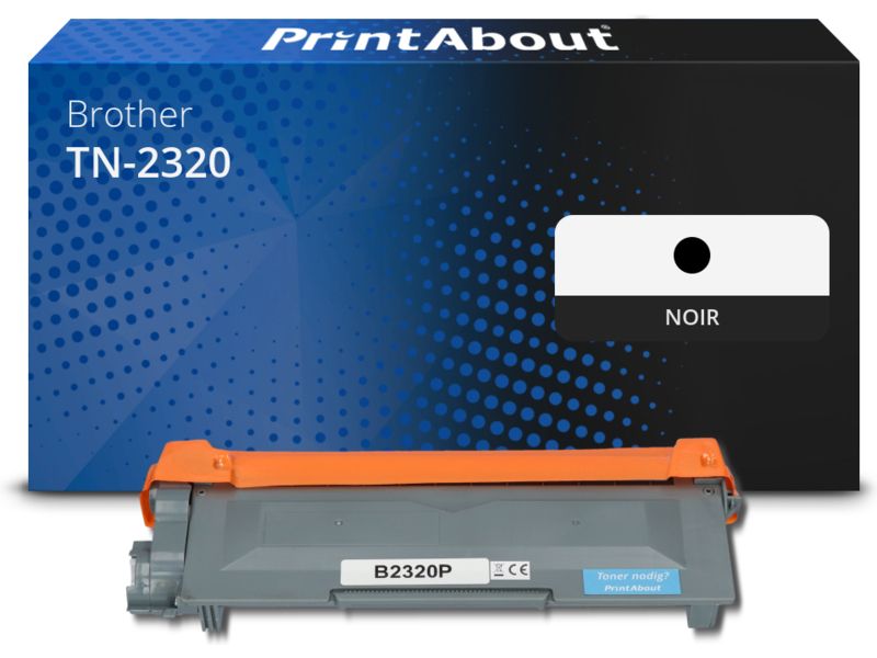 PrintAbout Compatible Toner for Brother TN-2320 - Black - High Capacity