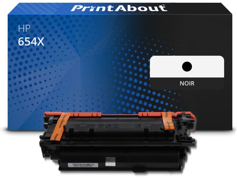 Toner compatible HP 654X (CF330X) PrintAbout - Negro - Alta capacidad