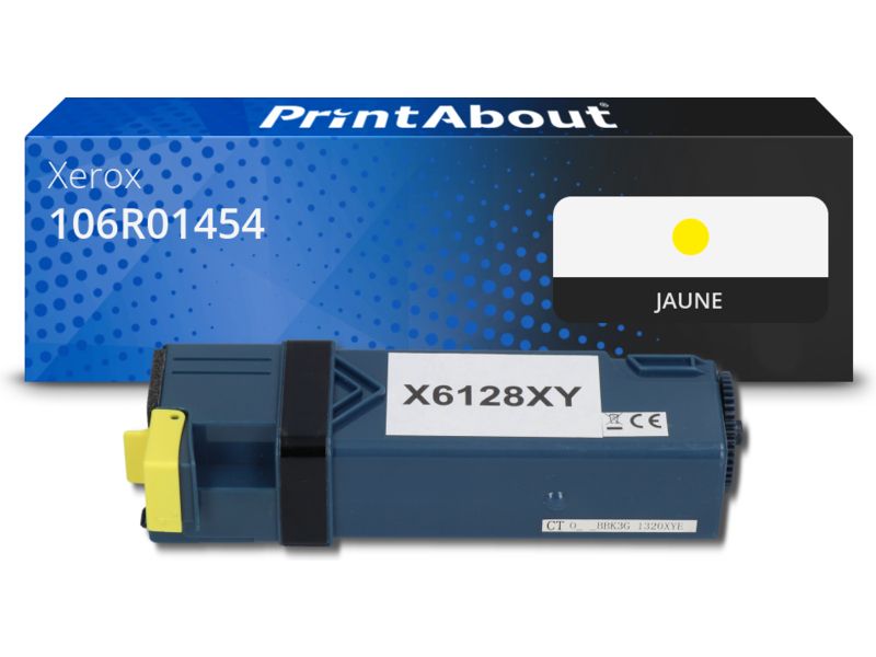 PrintAbout Compatible Xerox Toner 106R01454 - Yellow