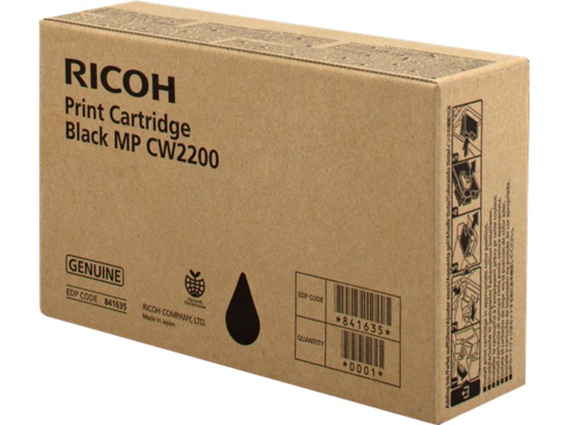 Cartouche d'encre Ricoh Noir - 200 ml