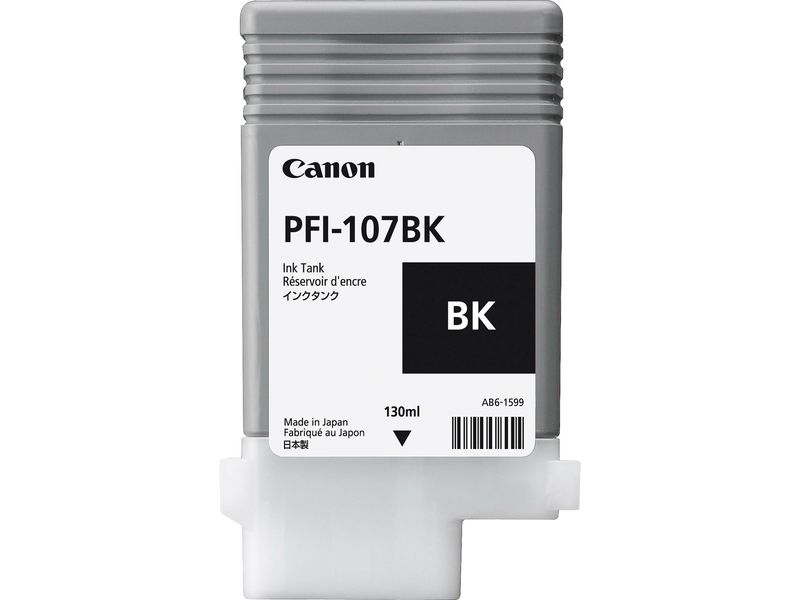 Cartucho de tinta Canon PFI-107BK Negro