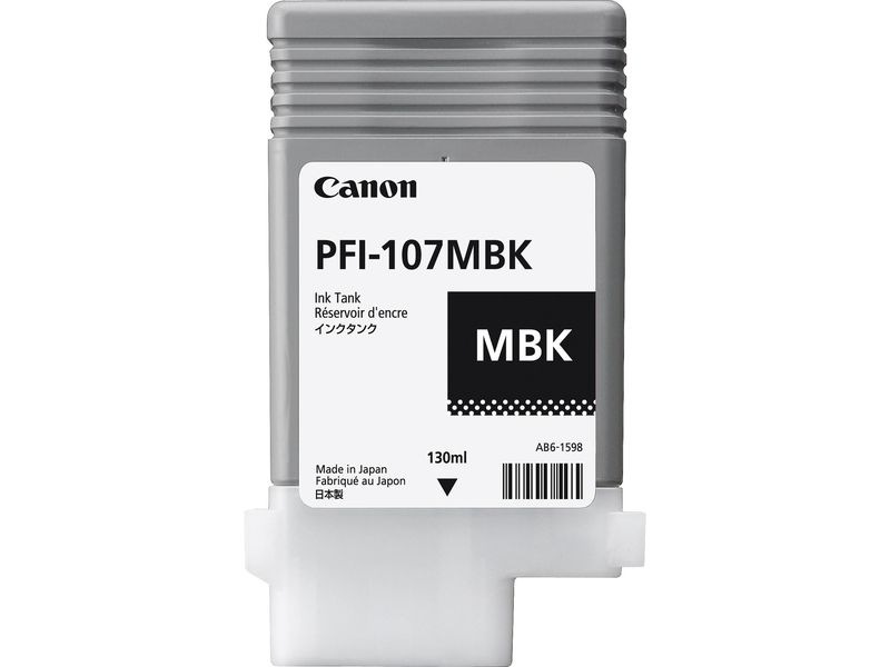 Canon PFI-107MBK Matte Black Ink Cartridge