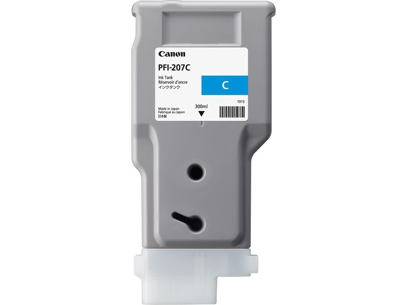 Cartouche d'encre Canon PFI-207C cyan