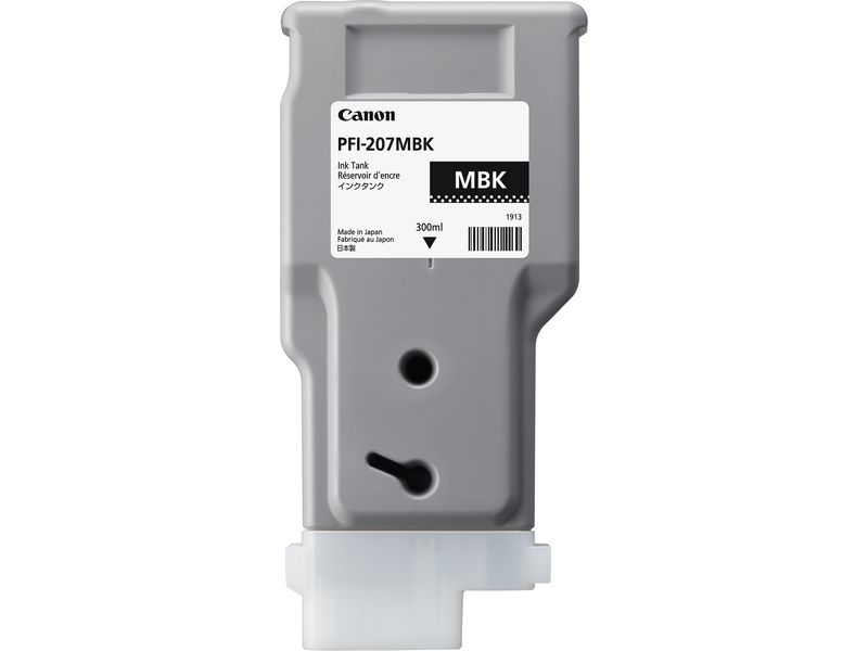 Cartouche d'encre Canon PFI-207MBK Noir mat
