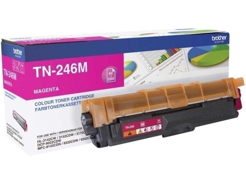 Toner Brother TN-246M Magenta - Alta Capacidad