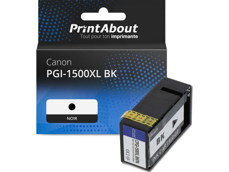 Cartucho de tinta Canon PGI-1500XL BK - Negro - Alta capacidad