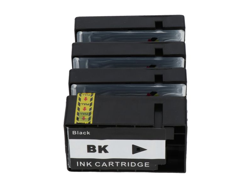 Cartouche d'encre compatible Canon PGI-1500XL Multipack - Noir, Cyan, Magenta, Jaune - Grande capacité