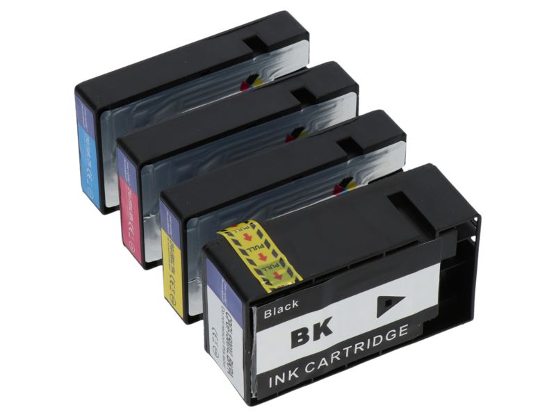 Cartouche d'encre compatible Canon PGI-1500XL Multipack - Noir, Cyan, Magenta, Jaune - Grande capacité