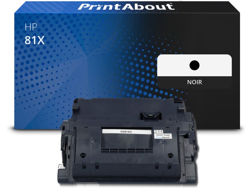 PrintAbout Compatible HP 81X (CF281X) Toner - Black - High Capacity