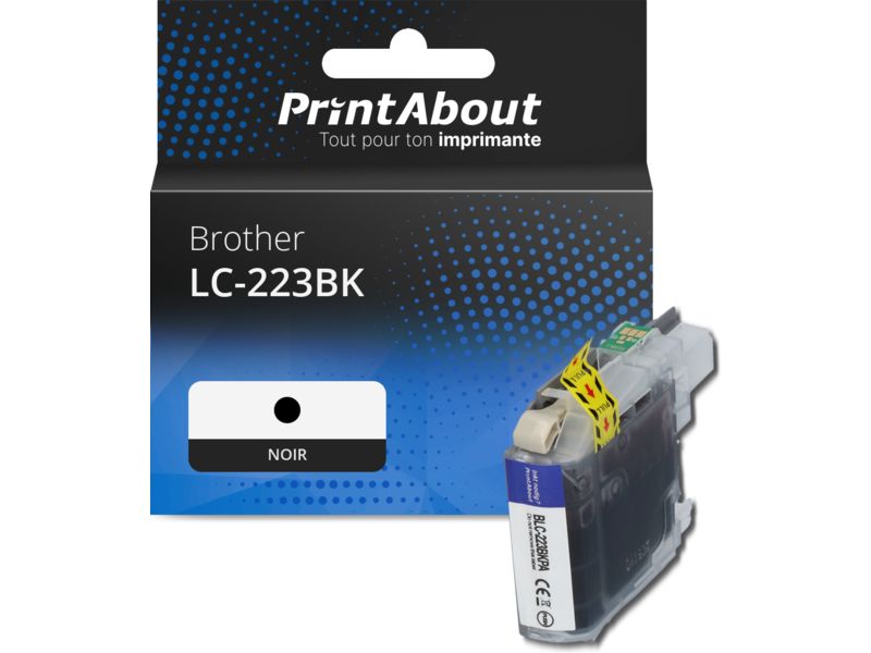Cartouche d'encre Brother LC-223BK - Noir