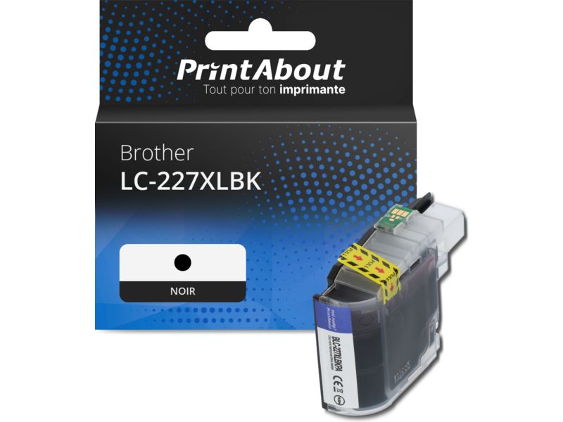 Brother LC-227XLBK Ink Cartridge - Black - High Capacity