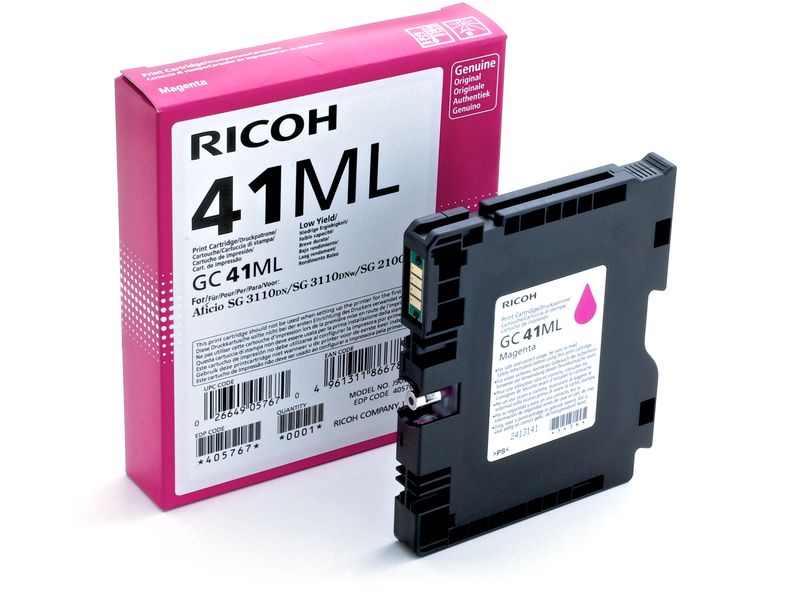 Ricoh GC-41ML Magenta Ink Cartridge