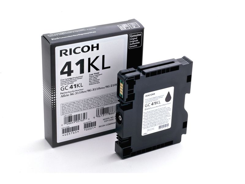 Ricoh GC-41KL Ink Cartridge - Black