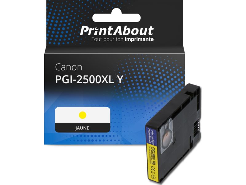Cartucho de tinta Canon PGI-2500XL Amarillo - Alta capacidad