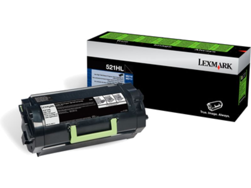 Lexmark 52D2H0L (522HL) Black Toner - High Capacity