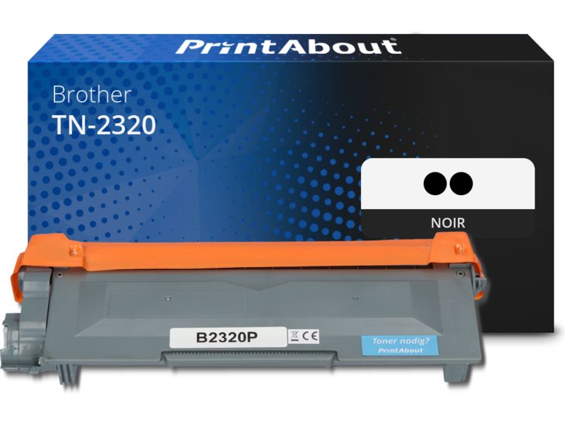 PrintAbout TN-2320 Compatible Toner - Pack of 2 - Black - High Capacity - Multipack
