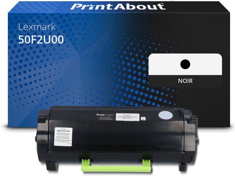 PrintAbout Lexmark 50F2U00 (502U) Compatible Toner - Black - High Capacity