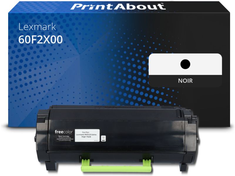 Toner compatible Lexmark 60F2X00 (602X) - Noir - Grande capacité