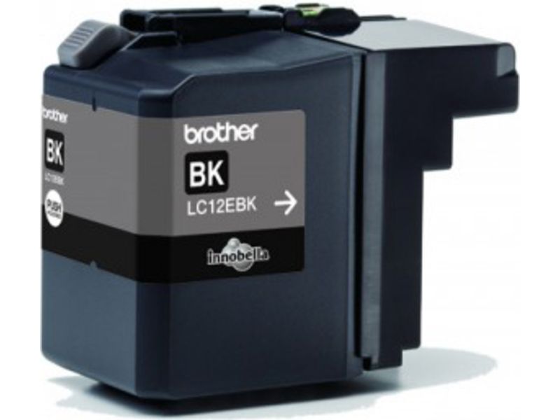 Cartucho de tinta Brother LC-12EBK - Negro