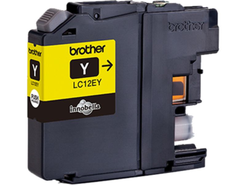Brother LC-12EY Yellow Ink Cartridge