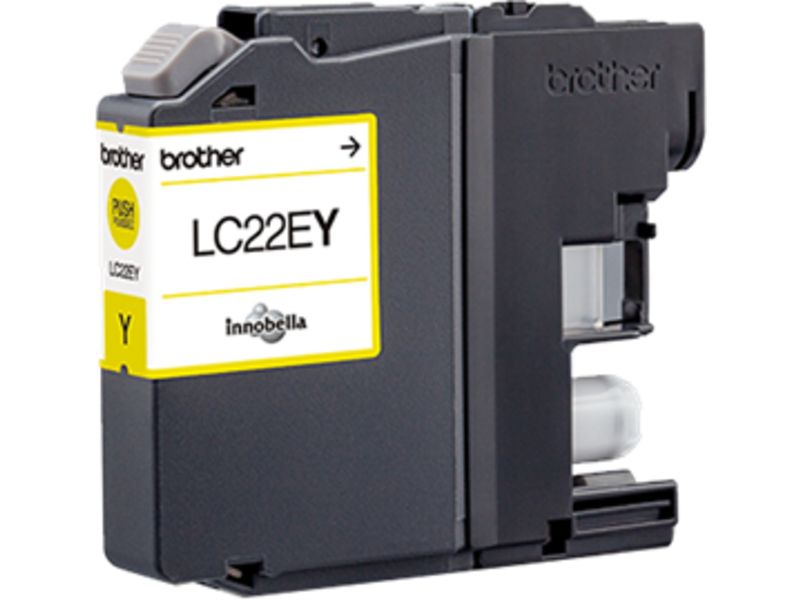Cartuchas de tinta Brother LC22EY - Amarillo