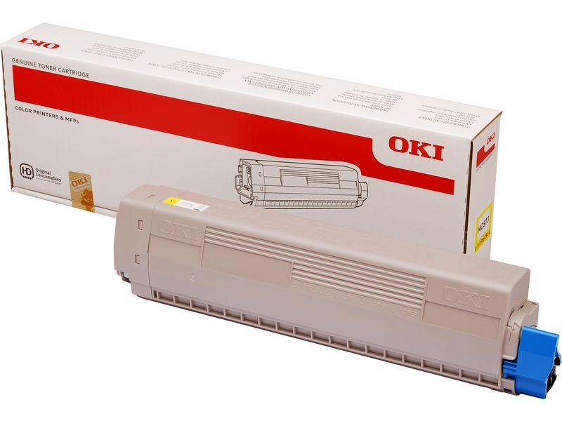 Toner OKI Amarillo - Modelo 45862814