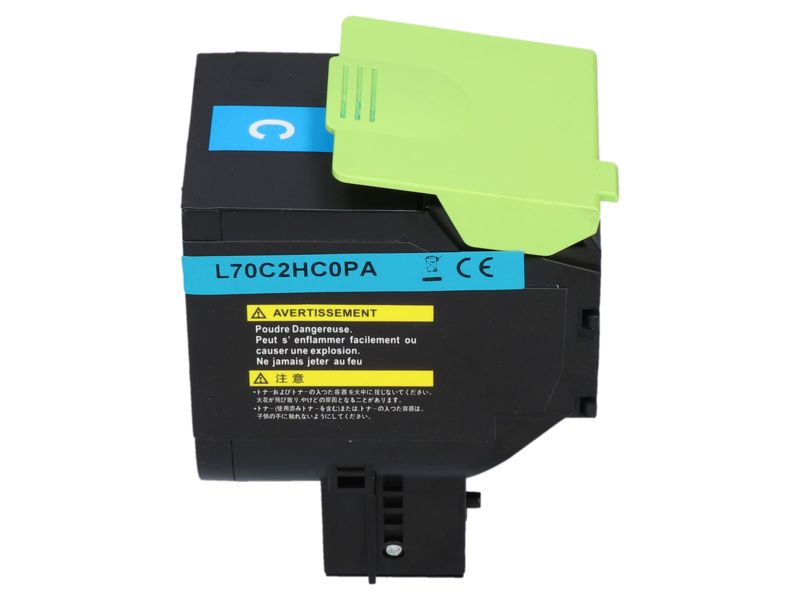 Lexmark 70C2HC0 (702HC) Compatible Toner - Cyan - High Capacity
