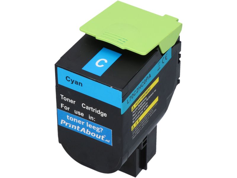 Lexmark 70C2HC0 (702HC) Compatible Toner - Cyan - High Capacity