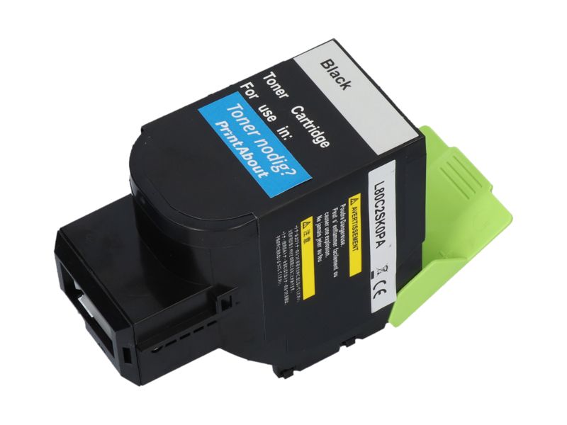 Toner Lexmark Compatible 80C2SK0 (802SK) - Noir par PrintAbout