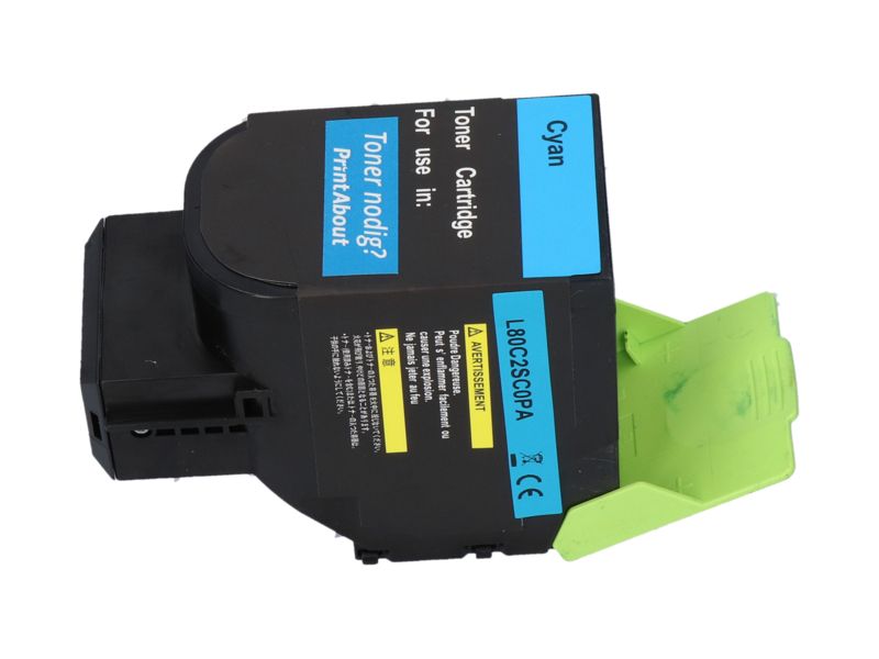 Lexmark 80C2SC0 (802SC) Compatible Toner - Cyan