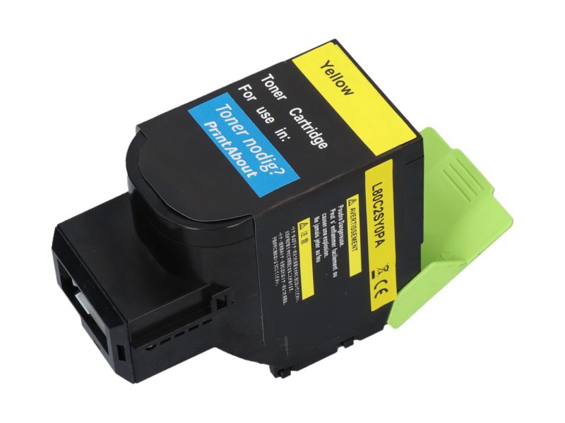 Lexmark 80C2SY0 (802S) Yellow Toner by PrintAbout