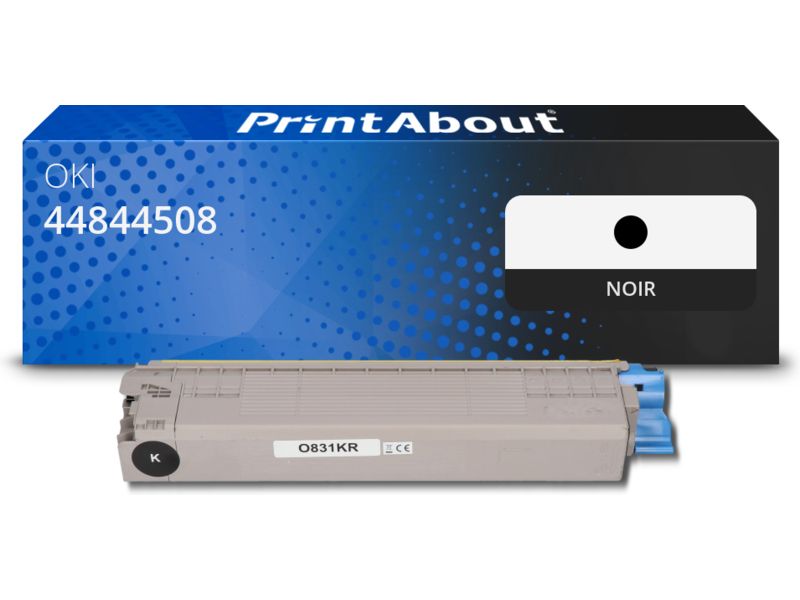Toner compatible OKI - Noir (44844508)