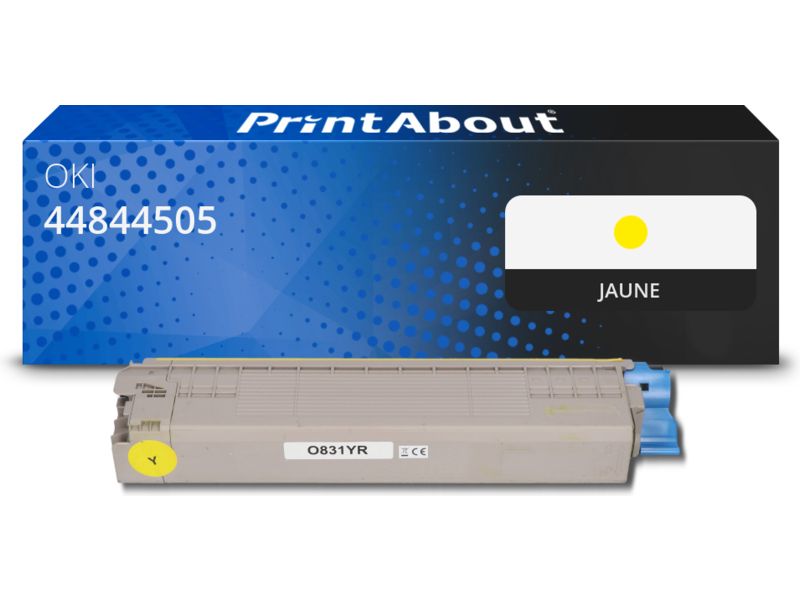 Toner compatible PrintAbout OKI - Amarillo (44844505)