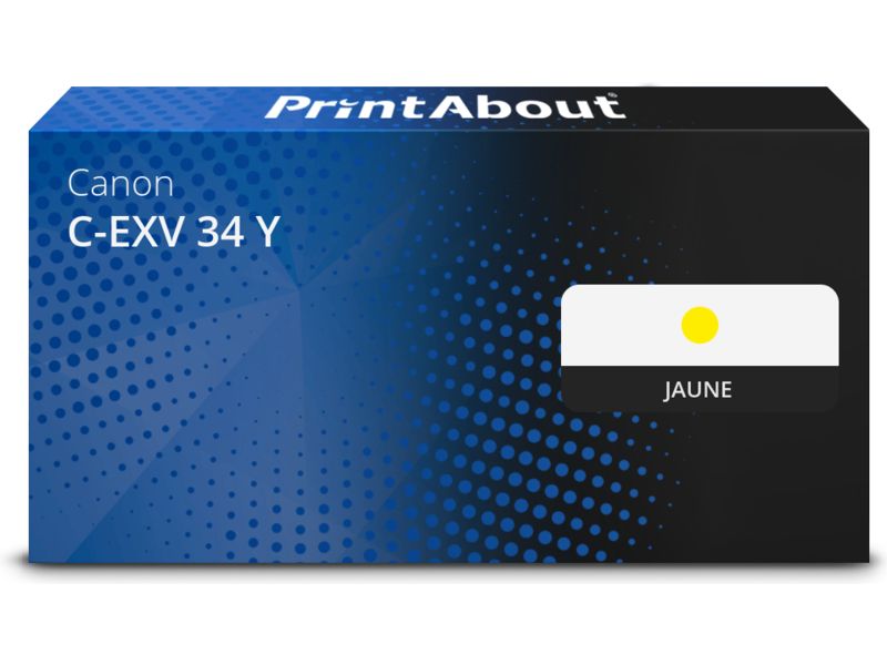 Toner amarillo compatible Canon C-EXV 34Y - PrintAbout