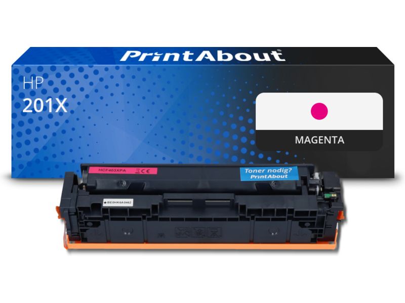 Toner compatible PrintAbout HP 201X (CF403X) Violet - Grande capacité