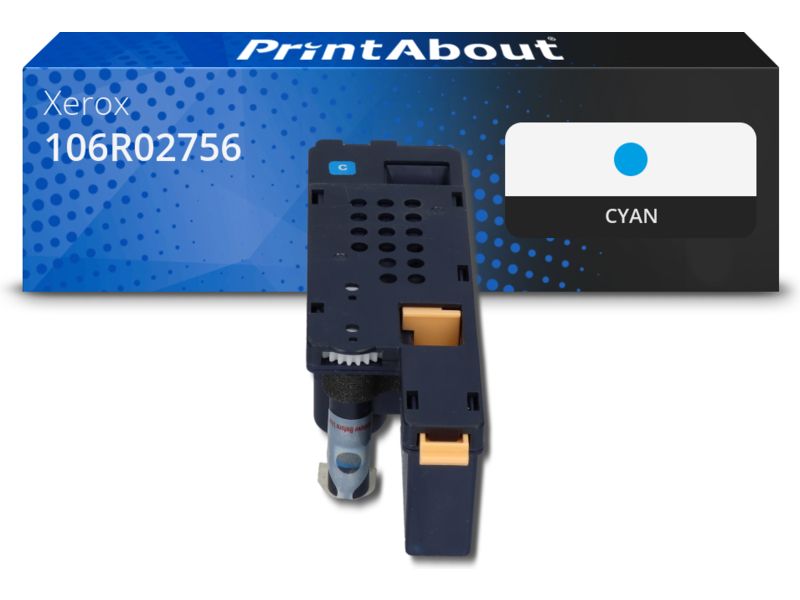 Toner Xerox Compatible 106R02756 - Cyan par PrintAbout