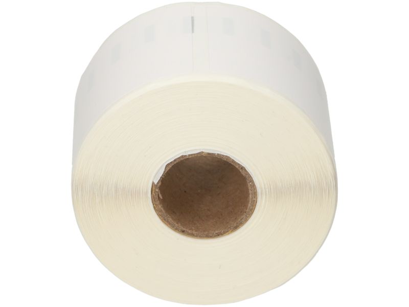 Etiqueta Dymo, 41 mm x 89 mm, Negro sobre Blanco