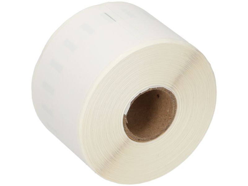 Etiqueta Dymo, 41 mm x 89 mm, Negro sobre Blanco
