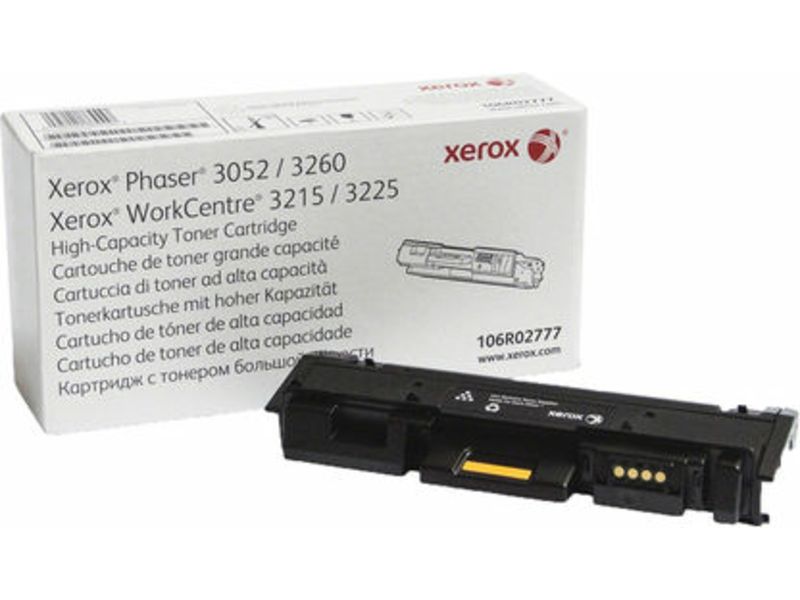 Toner Xerox 106R02777 - Noir