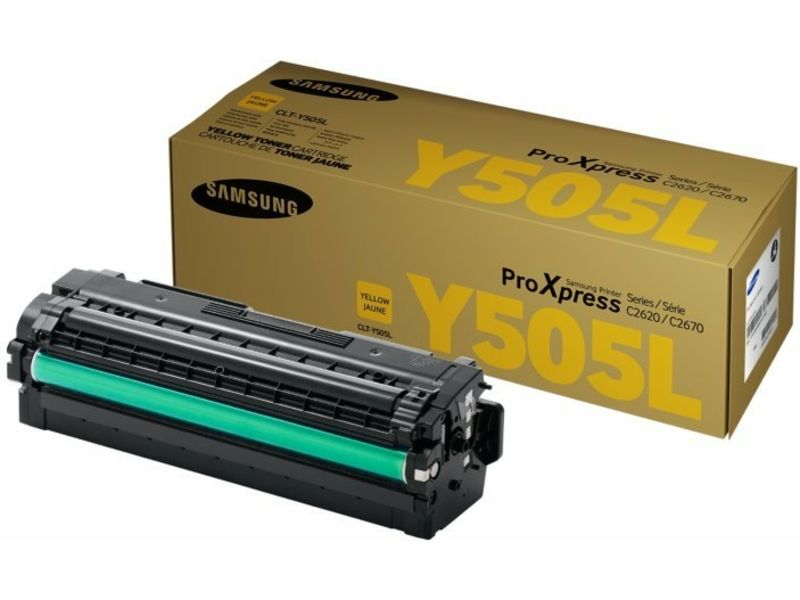 Cartouche toner Samsung CLT-Y505L (SU512A) - Jaune