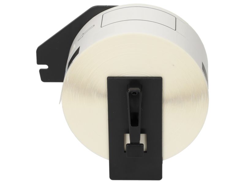 Etiqueta compatible Brother DK-11208 - 38 mm x 90 mm - Negro sobre blanco