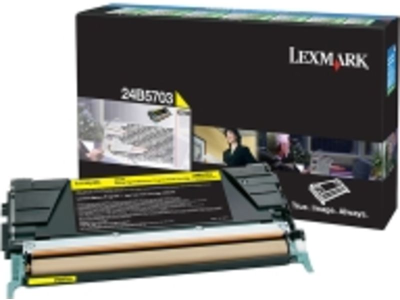 Lexmark 24B5703 Yellow Toner