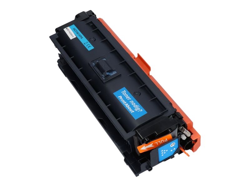 Toner compatible PrintAbout HP 508X (CF361X) - Cyan - Grande capacité