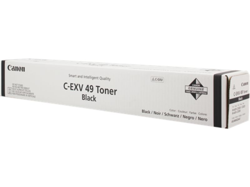 Canon C-EXV49 Black Toner - Black - Printer Toner