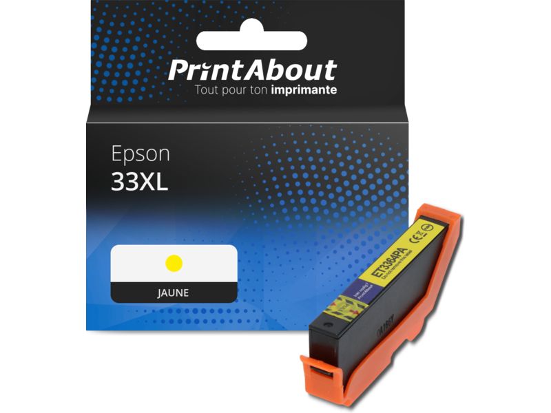 Epson 33XL Compatible Cartridge (C13T33644012) - Yellow - High Capacity