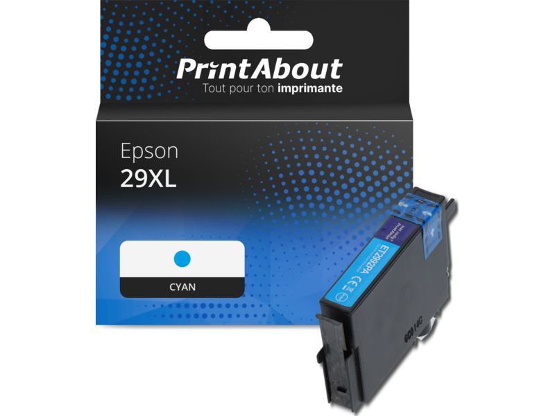 Epson 29XL (T2992) Compatible Cartridge - Cyan - High Capacity