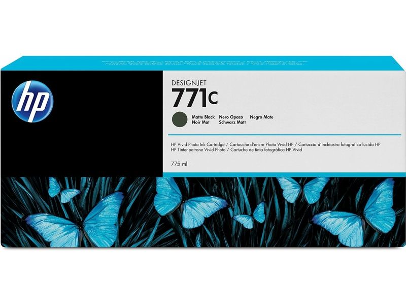 Cartouche d'encre HP 771C - Noir mat