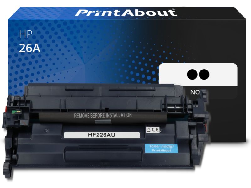 Toner compatible HP 26A (CF226XD) - paquet de 2 - Noir - Multipack