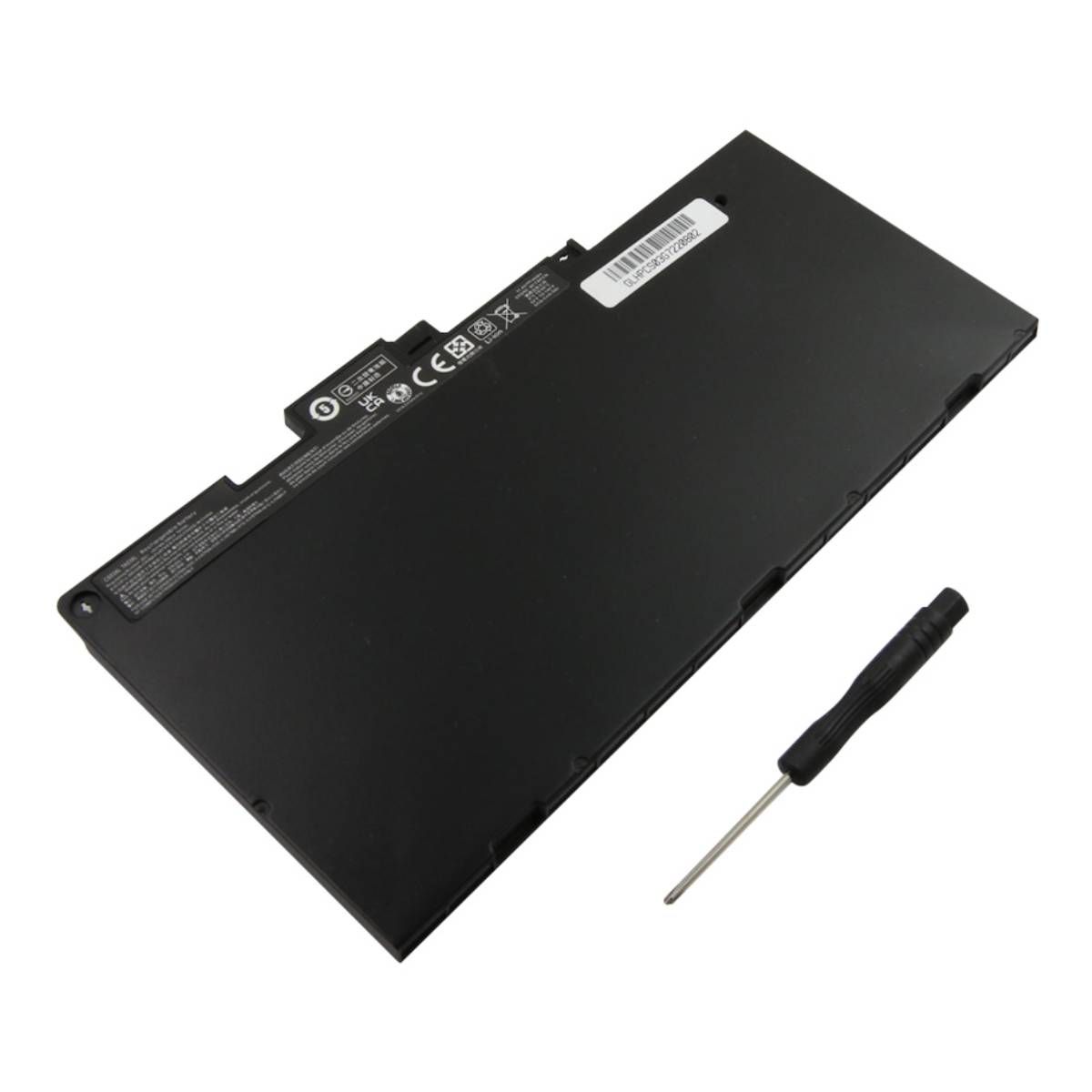 Integrated Battery for HP EliteBook 745 G3 11.4V 4030mAh Li-Polymer Black